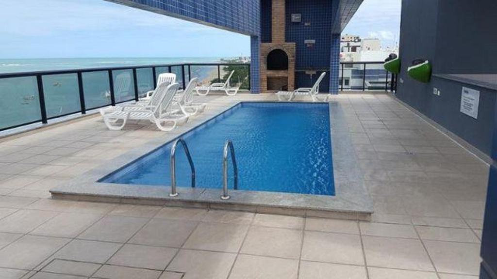 Apartamento Luxo 2/4 Beira-Mar Pajucara - Maceio Apartman Kültér fotó